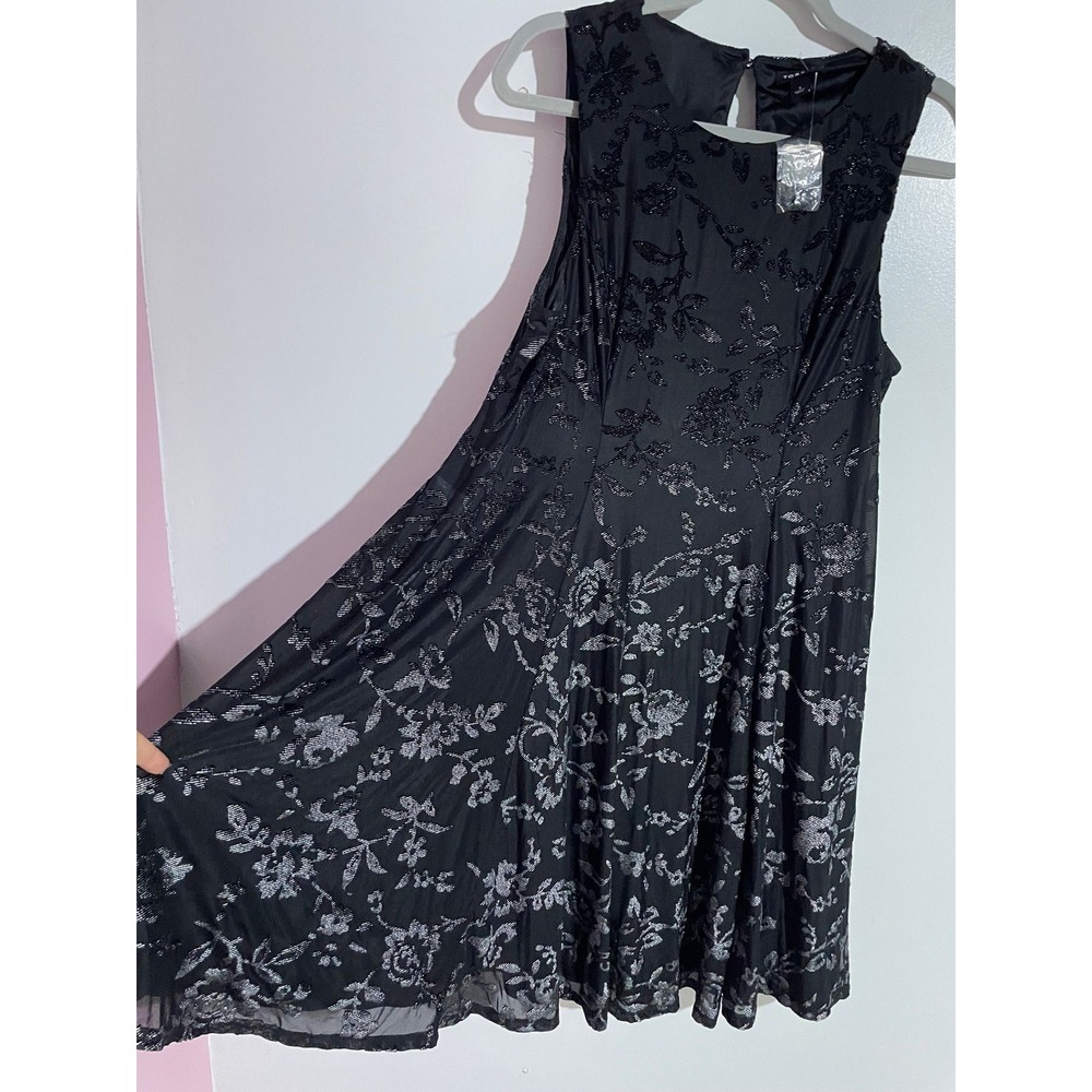 Torrid velvet burnout floral dress 1X holiday party cocktail